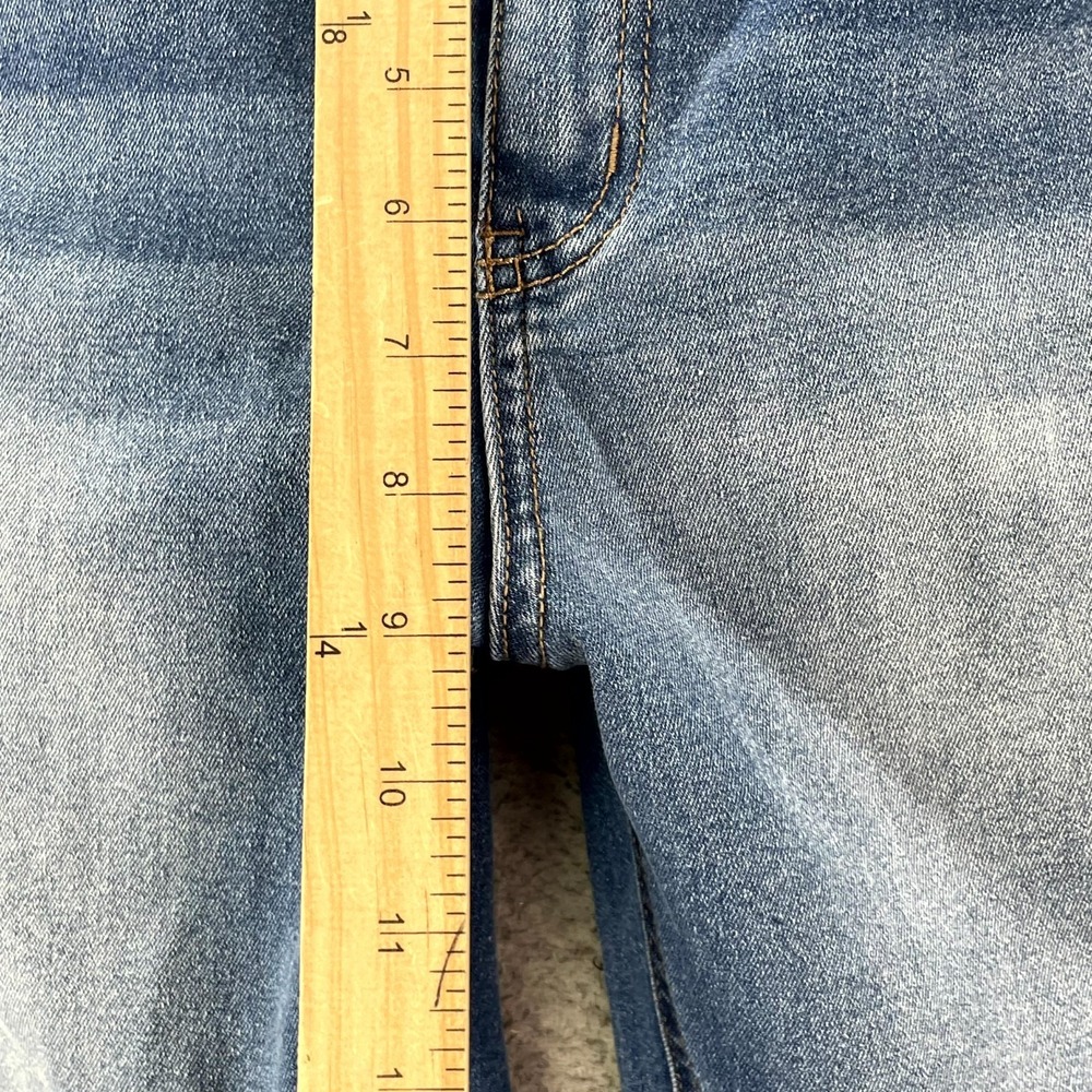 YMI Low Rise Bootcut Jeans Womens 15/32 Blue Denim Western Cowgirl Streetwear - Picture 7 of 16